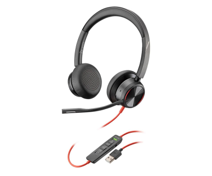 Słuchawki biurowe, callcenter Poly Blackwire 8225 USB-A